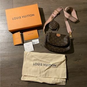 LOUIS VUITTON MULTI POCHETTE ACCESSOIRES 100% authentic
